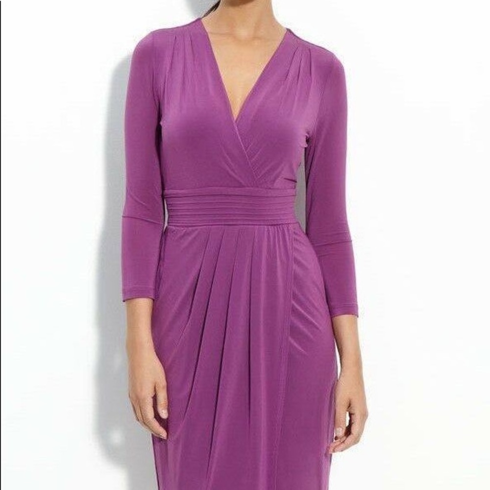 BCBG plum Jenesis dress, size S